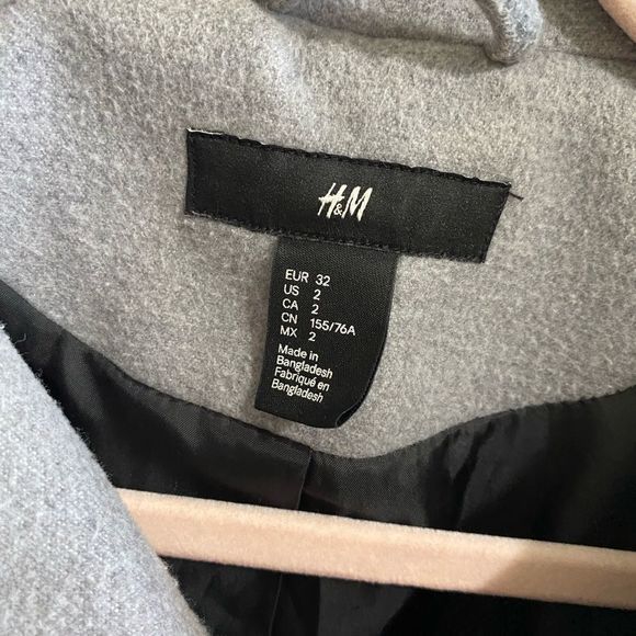 H&M Formal Wear Gray Jacket - Picture 3 of 10